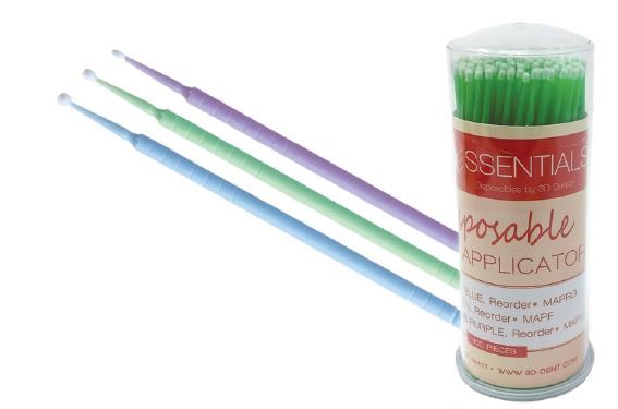 Micro brushes applicators (100) fine or medium
